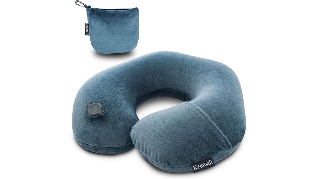 15 Best Inflatable Neck Pillow 1 comfortable travel neck support