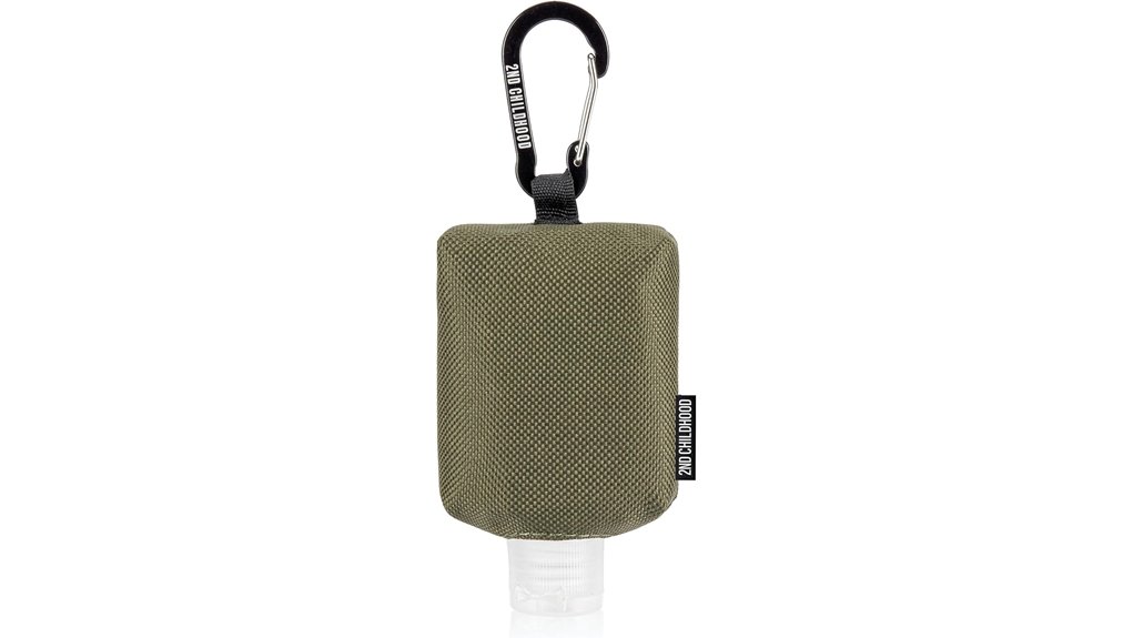 Best Refillable Hand Sanitizer Bottles Clip-On Styles 8 compact 2oz refillable sanitizer