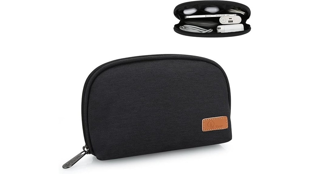 Best Tech Pouches for Digital Nomads (Slim vs Structured) 14 compact electronics organizer pouch