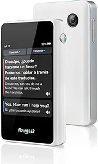 compact language translation device