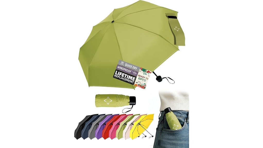 compact umbrella for all weather