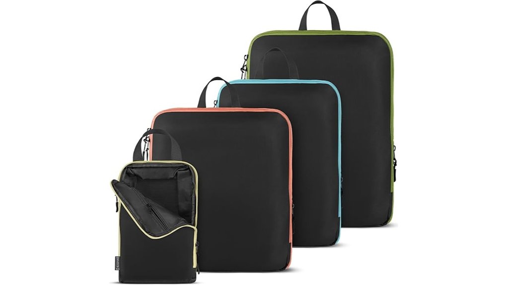 compression packing cubes set