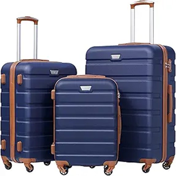coolife hardshell spinner tsa