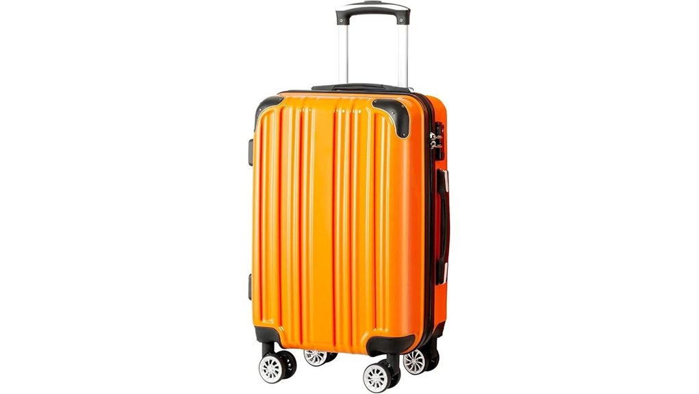 Lightweight Checked Luggage That’s Durable, Not Heavy 13 coolife large dual spinner bag