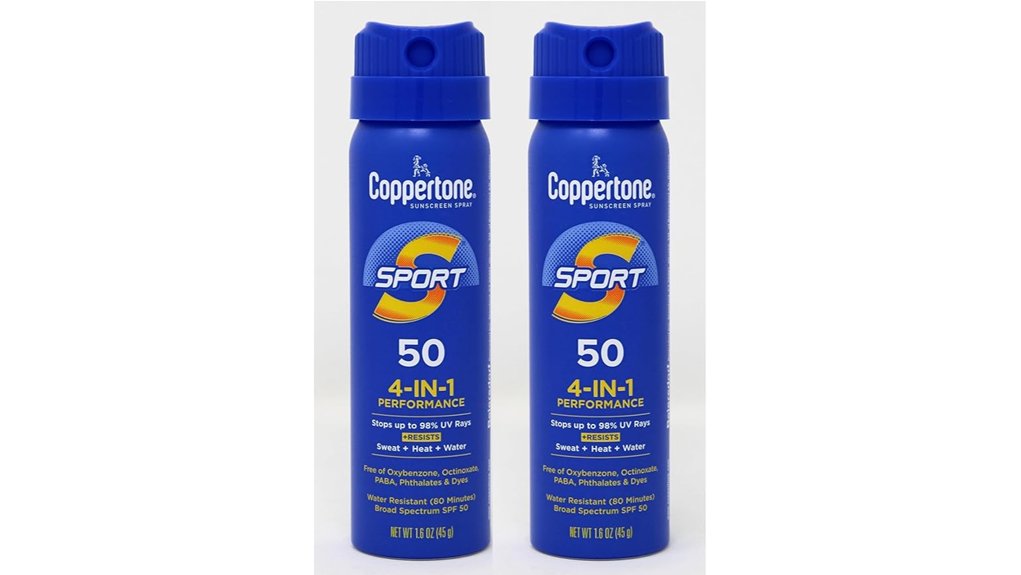 Best Travel Sunscreen for Carry‑Ons: Sticks, Lotions, Sprays 8 coppertone 4 in 1 spf50 pack