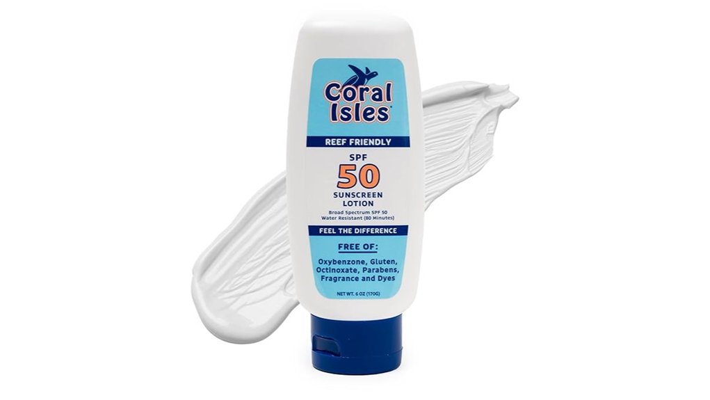 Waterproof Sunscreen Brands Ocean Swimmers Swear By 11 coral isles spf50 reef safe
