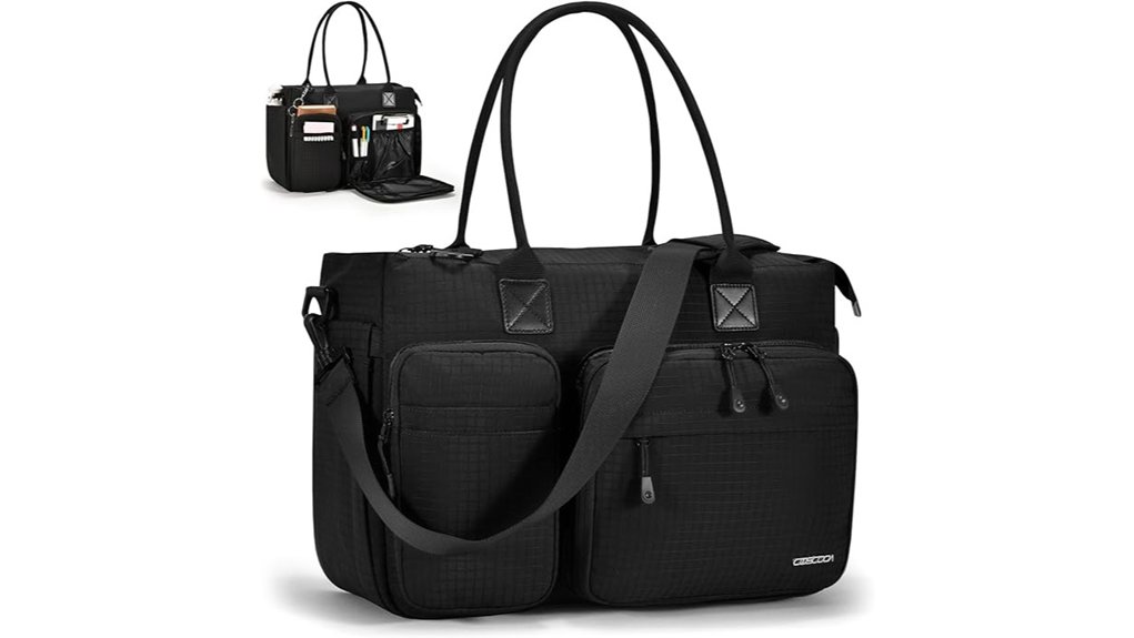 Tote Bags That Double as Personal Items 11 coscooa insulated laptop tote