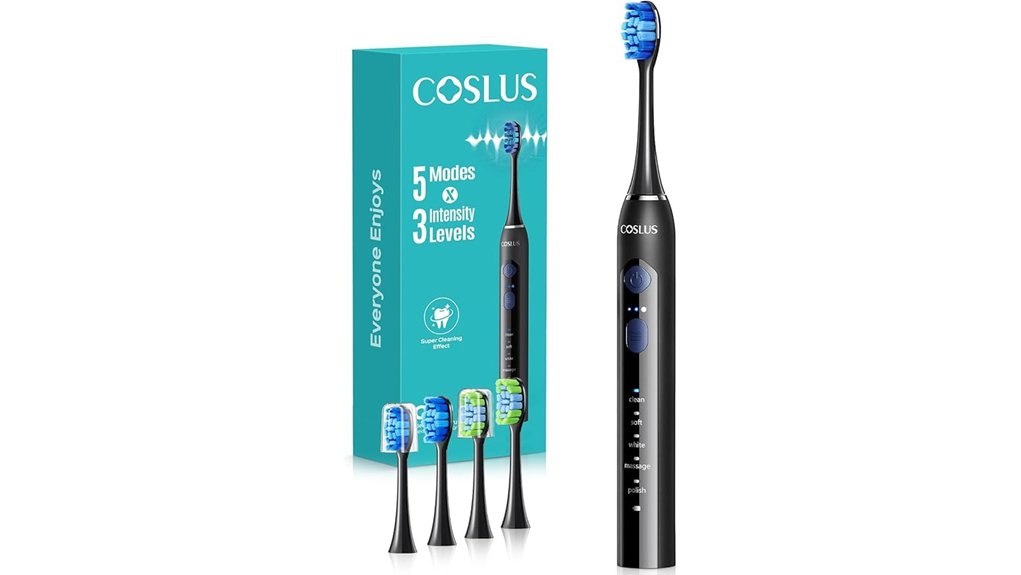 coslus sonic electric toothbrush