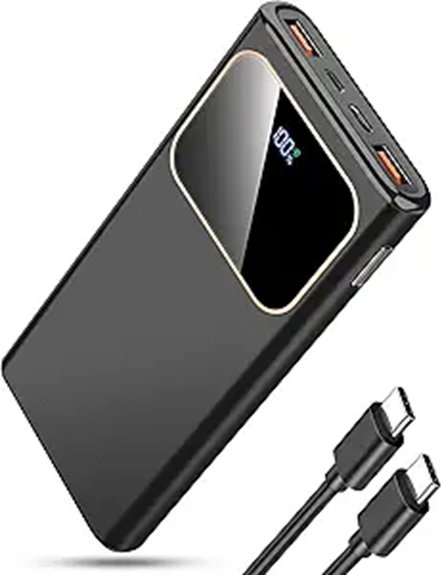 Best Portable Chargers for All-Day Outings 12 coucur 10000mah usb c powerbank
