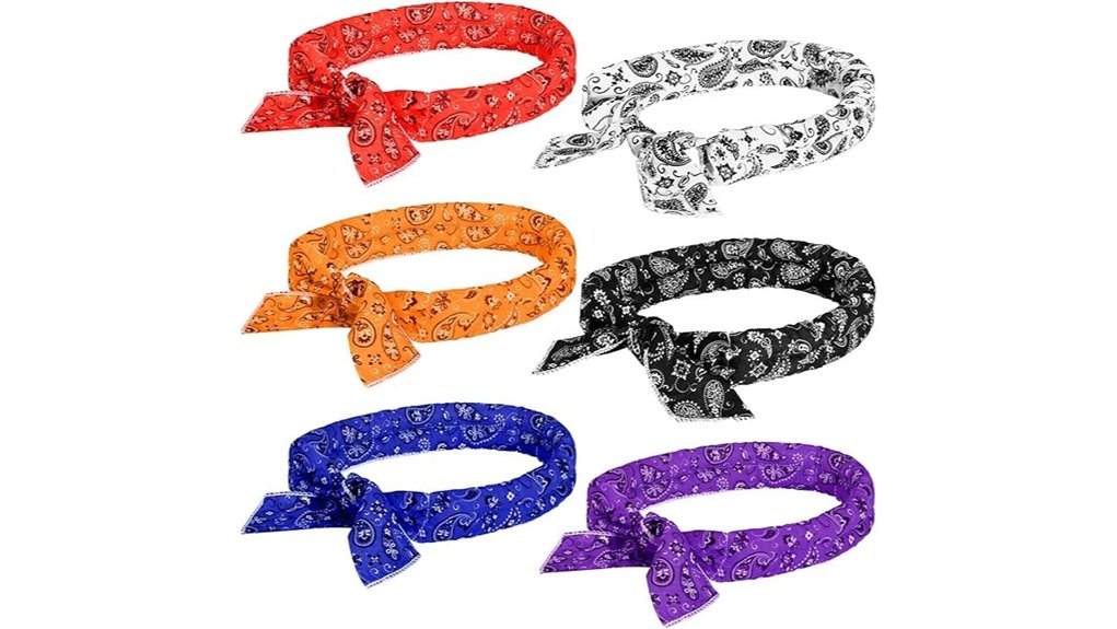coume 6 pack cooling neckwraps
