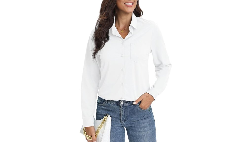 couxily women s wrinkle free shirts