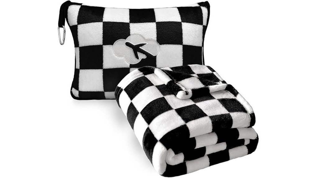 cozy travel accessory set