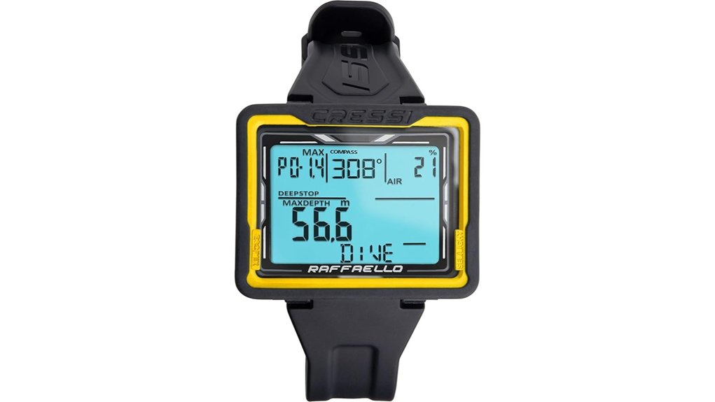 Best Scuba Dive Computers for Recreational Divers 14 cressi raffaello wrist computer