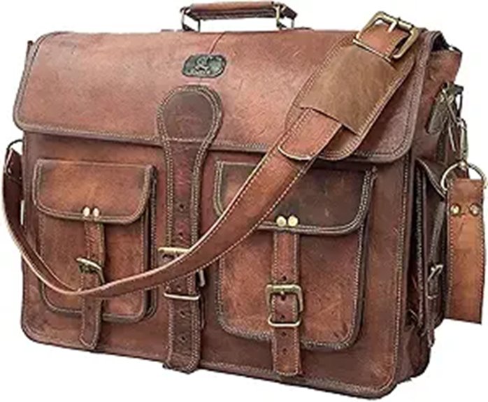 Messenger Bags for Business Travel That Pros Trust 15 cuero leather messenger bag