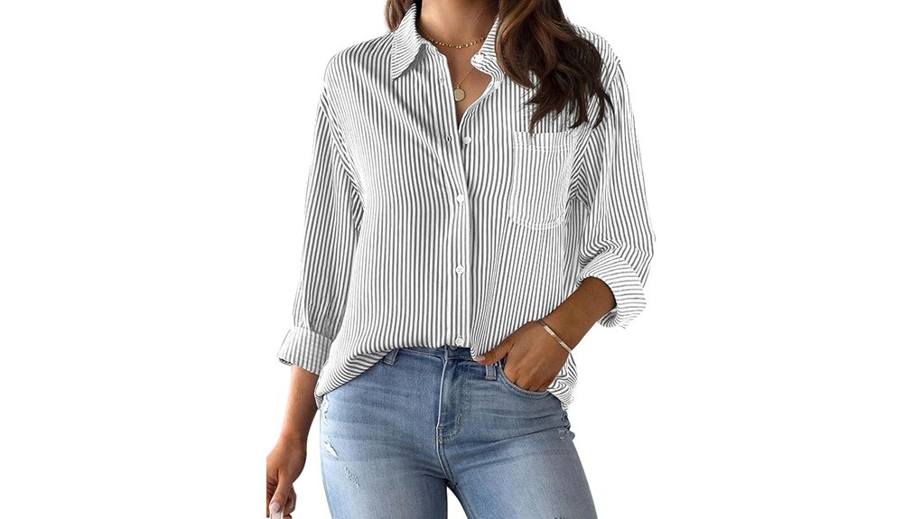 cunlin wrinkle resistant women s button down