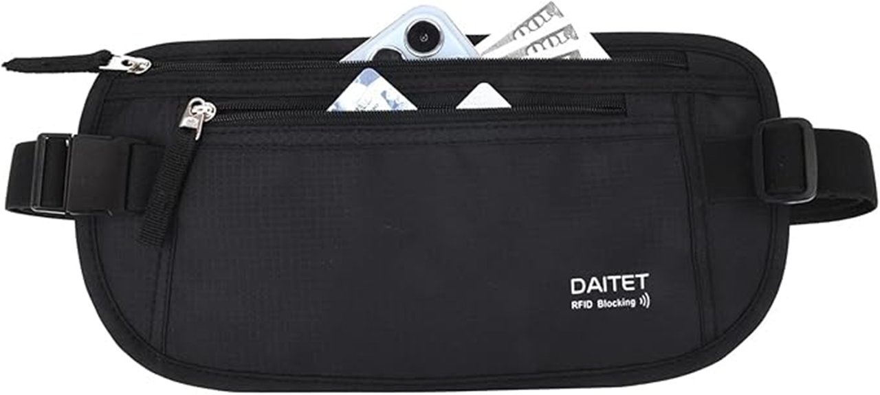 Money Belts vs Hidden Pouches: Which Works Best 3 daitet rfid passport holder