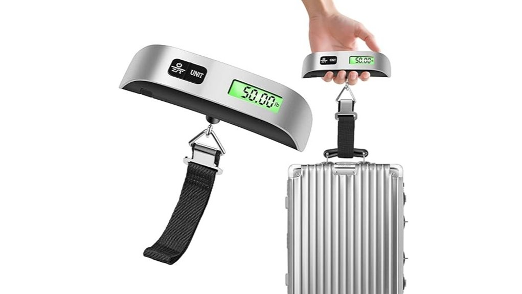 Smart Luggage Scales That Help You Avoid Overweight Fees 8 digital luggage scale 50kg
