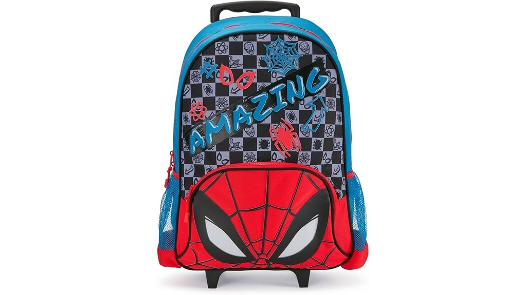 Kids' Luggage: Rolling vs Backpack, Which to Choose 11 disney spider man rolling backpack