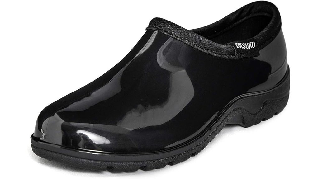 dksuko women s waterproof garden slip ons