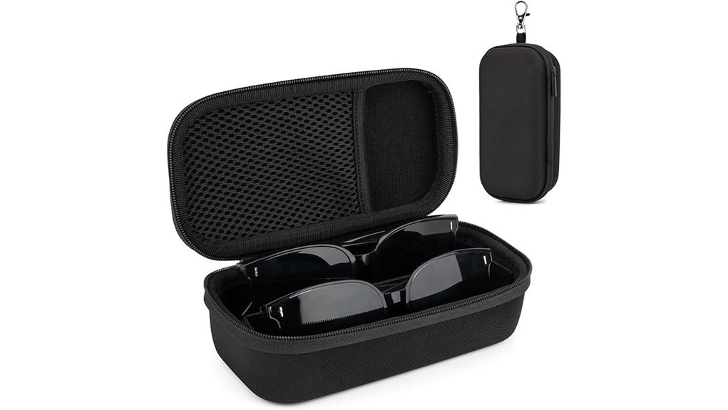 Best Travel Sunglasses Cases: Hard vs Soft Showdown 13 double hard eyeglass case