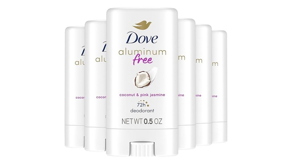 Deodorants That Won't Leak in Luggage 13 dove aluminum free travel deodorant