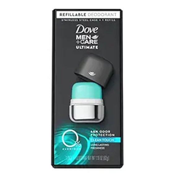 Best Refillable Deodorant Travel Pods You'll Actually Use 4 dove men aluminum free kit