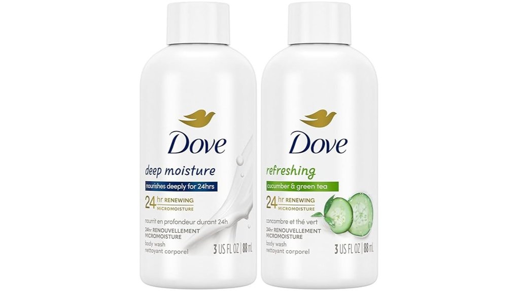 The Best Travel-Size Toiletries Worth Buying 9 dove travel body wash