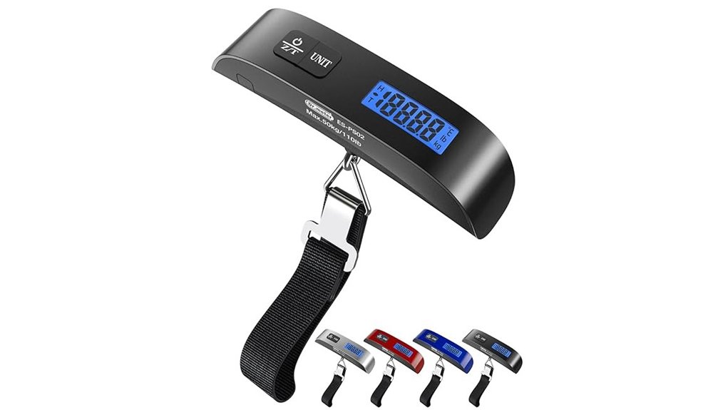 Smart Luggage Scales That Help You Avoid Overweight Fees 13 dr meter luggage scale 110lb