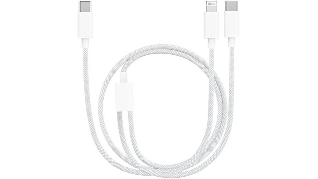 Top 2-in-1 Charging Cables (USB-C + Lightning) Everyone Needs 11 dual usb c lightning cable
