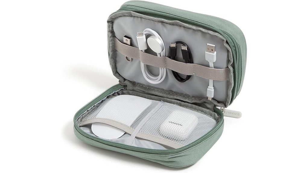 Best Tech Pouches for Digital Nomads (Slim vs Structured) 12 dual zip tech organizer