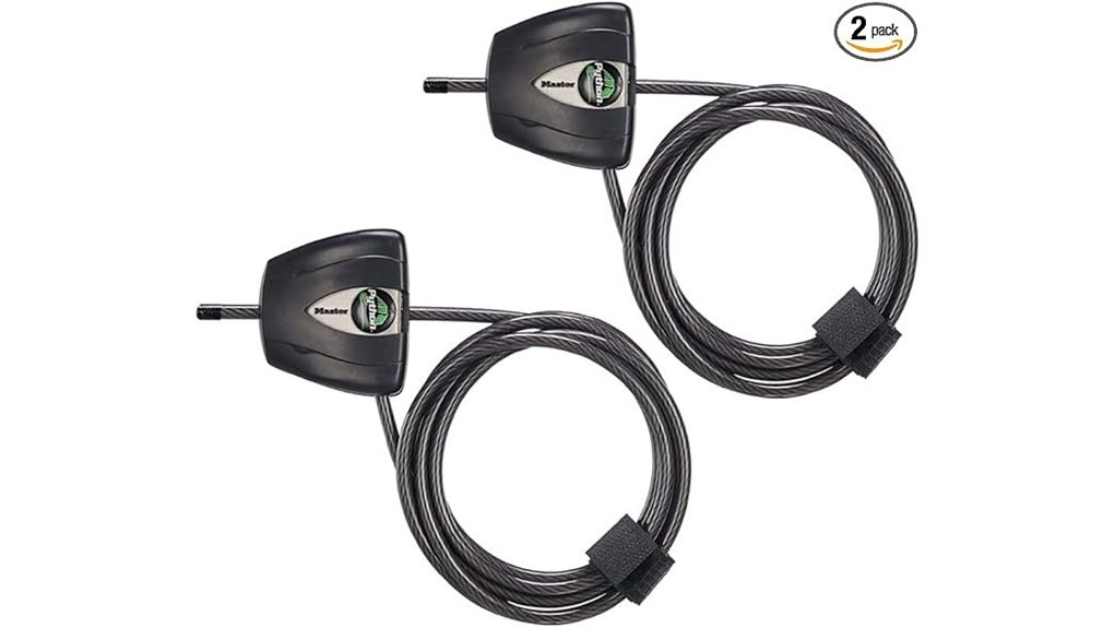 durable cable lock set