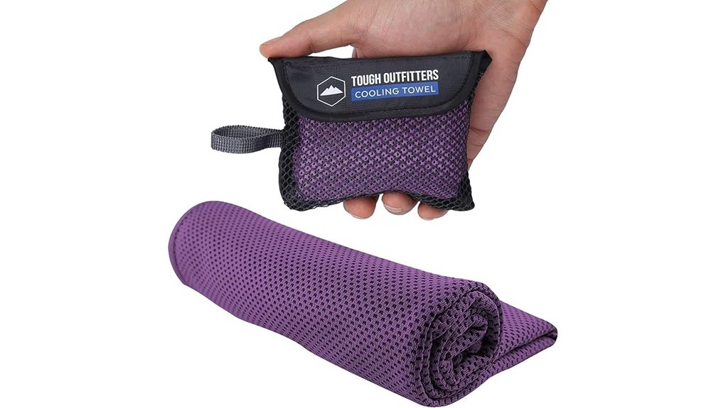 durable outdoor cooling neck face towels