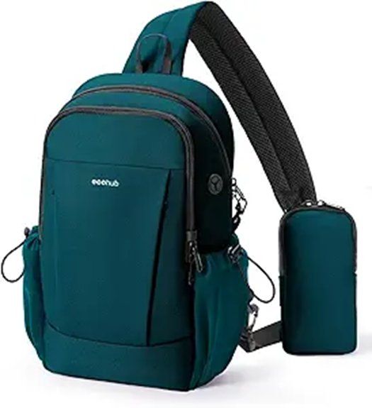 Best Crossbody Bags That Stay Put While Walking 8 ecohub anti theft rfid turquoise