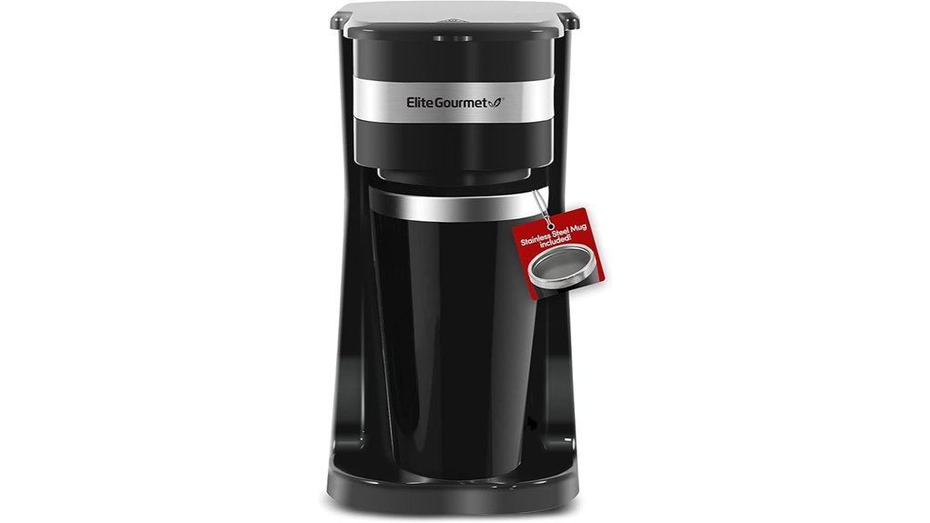 elite gourmet single serve coffee maker