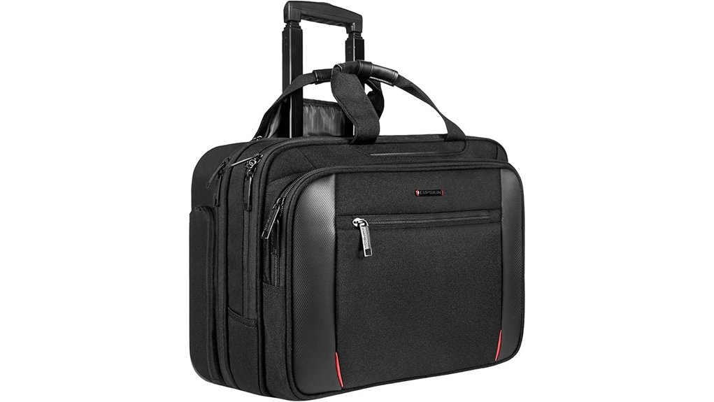 Top Underseat Bags with Laptop Protection (Work + Travel) 8 empsign rfid rolling briefcase