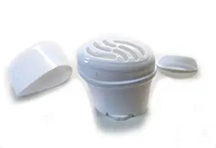 Best Refillable Deodorant Travel Pods You'll Actually Use 6 empty bpa free twist up deodorant