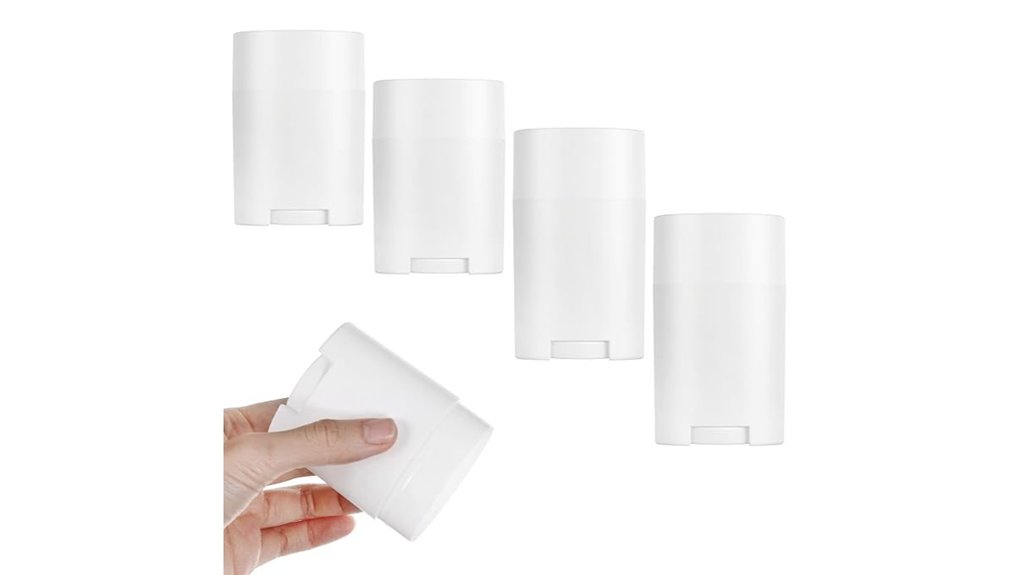 Best Refillable Deodorant Travel Pods You'll Actually Use 3 empty refillable deodorant tubes