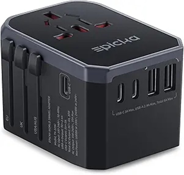 Universal Travel Adapters (All-in-One vs Modular): A Comprehensive Guide 11 epicka universal travel adapter