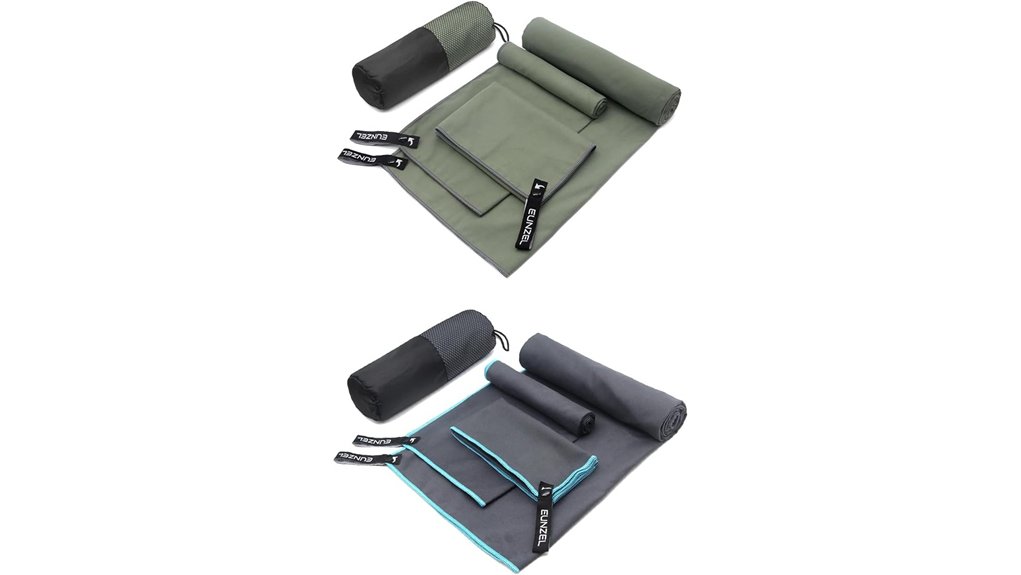 Lightweight Beach Towels That Save Space on Travel 15 eunzel quick dry camping towels