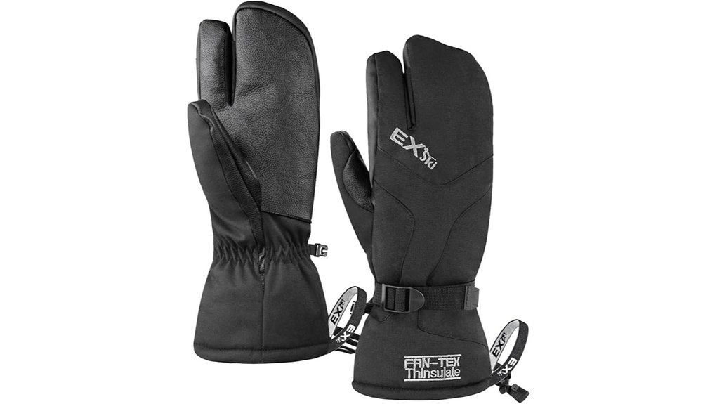 Waterproof Mittens vs Winter Gloves: Which Keeps Hands Dry 13 exski waterproof 3 finger gloves