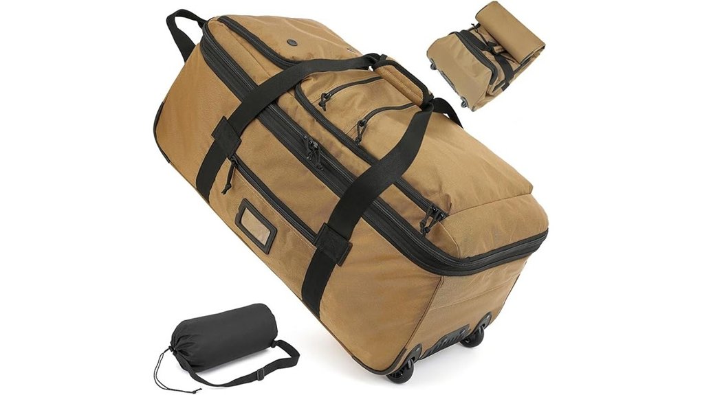 extra rolling duffle 85 100l