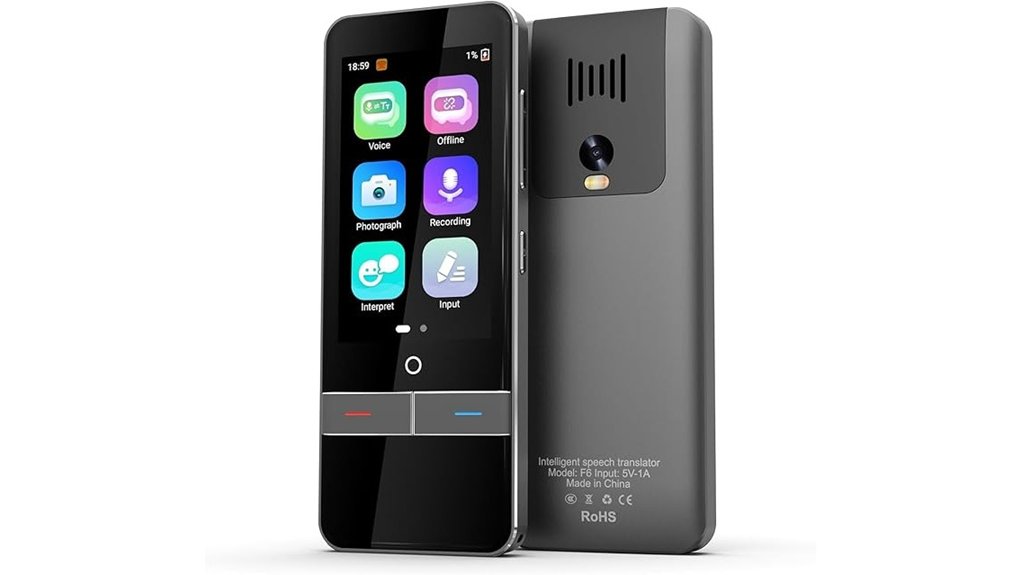 Language Translation Devices: Phrasebooks vs Tech 11 f6 offline two way translator