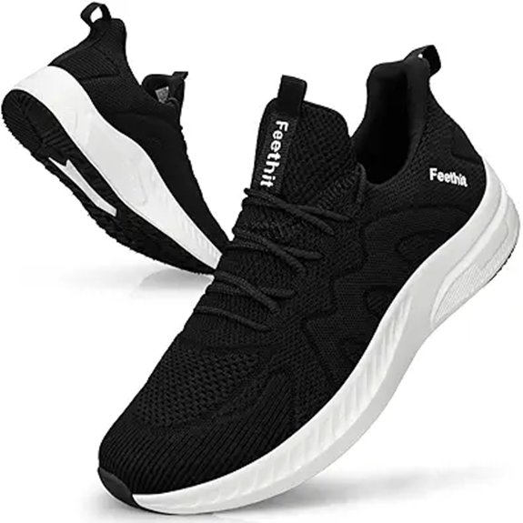 feethit men s non slip sneakers