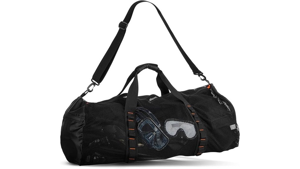 The Best Mesh Dive Bags That Drain Salt Water 8 fitdom 90l mesh duffle