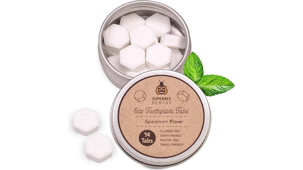 Best Travel Toothpaste Tablets for Carry-Ons 6 fluoride free superbee toothpaste tablets