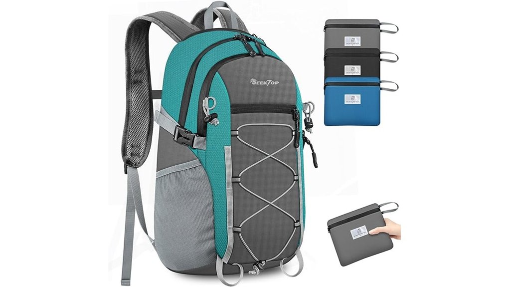 foldable 20l waterproof backpack