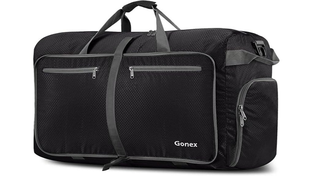 Best Carry-On Duffel Bags That Fit Overhead Bins 14 foldable duffle with shoes