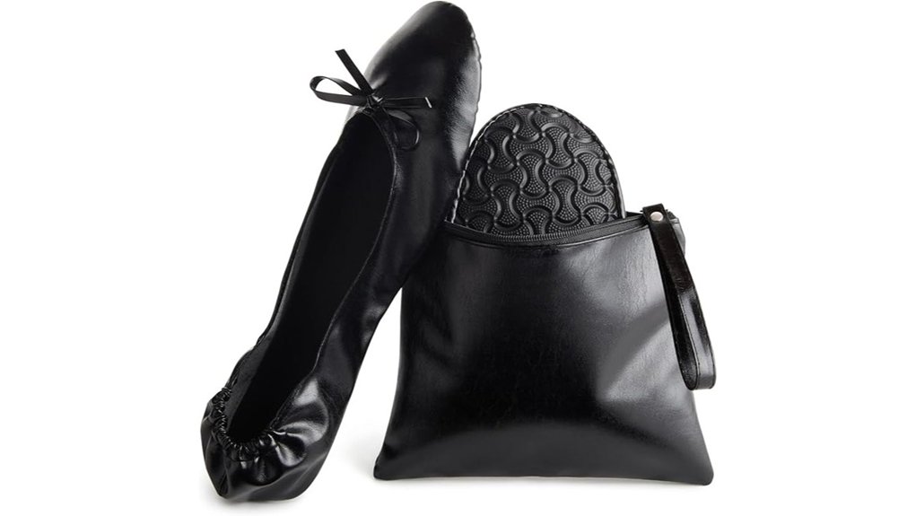 foldable women s portable ballet flats