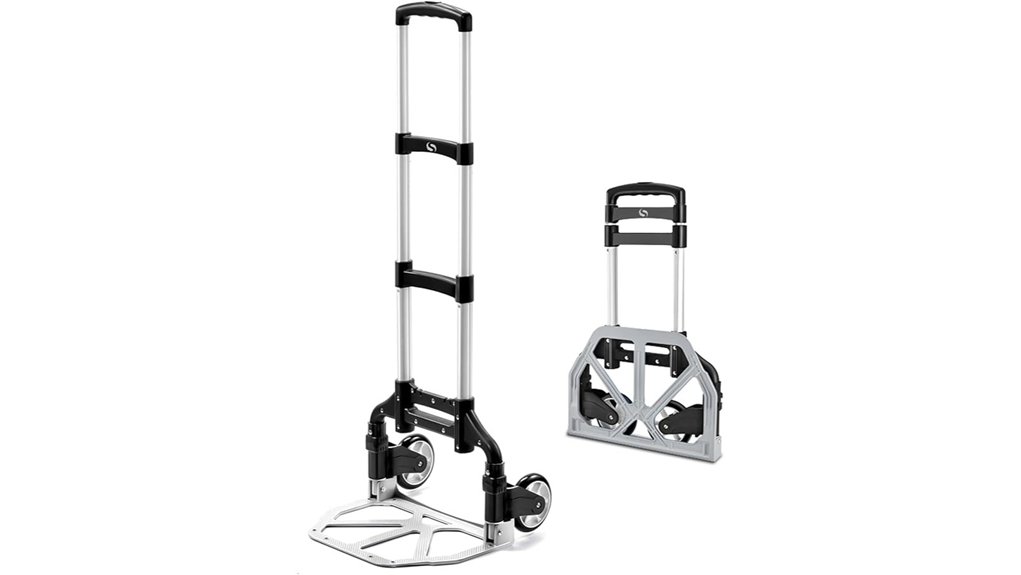 Best Luggage Carts for Heavy Bags 15 folding aluminum hand truck