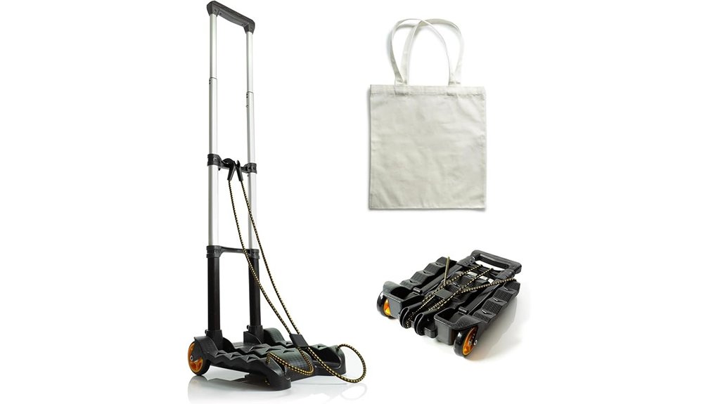 Best Luggage Carts for Heavy Bags 12 folding luggage cart canvas bag